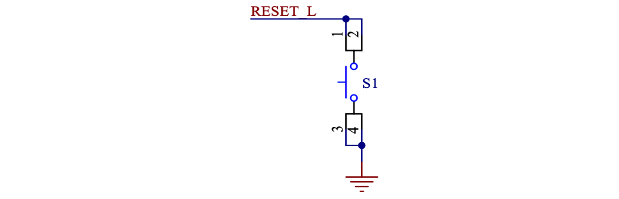 Microvisor reference design reset switch.